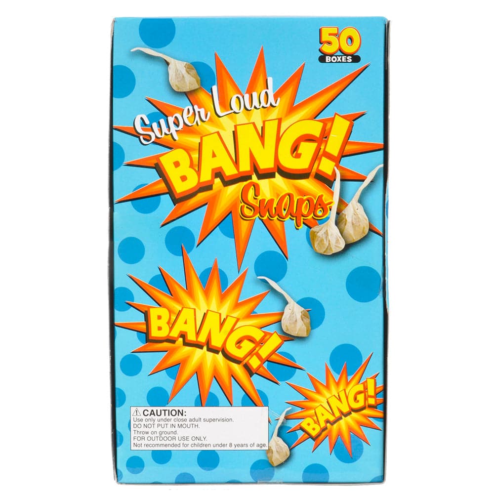 The Toy Network-Bang Snaps - 50 Super Loud Individual Pieces--Legacy Toys